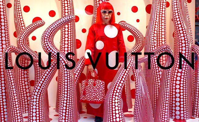 La maison Louis Vuitton si tinge di pois. – Arte e Moda